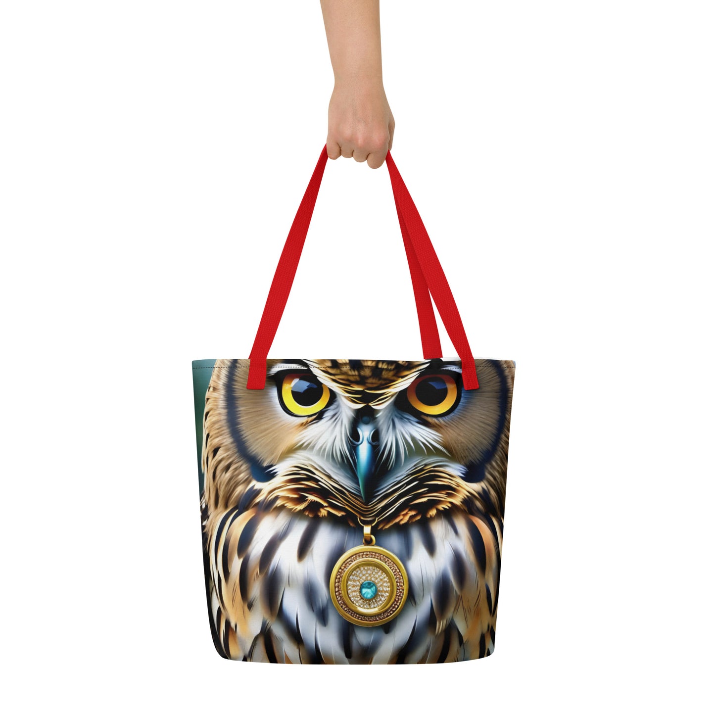 All-Over Print Large Tote Bag