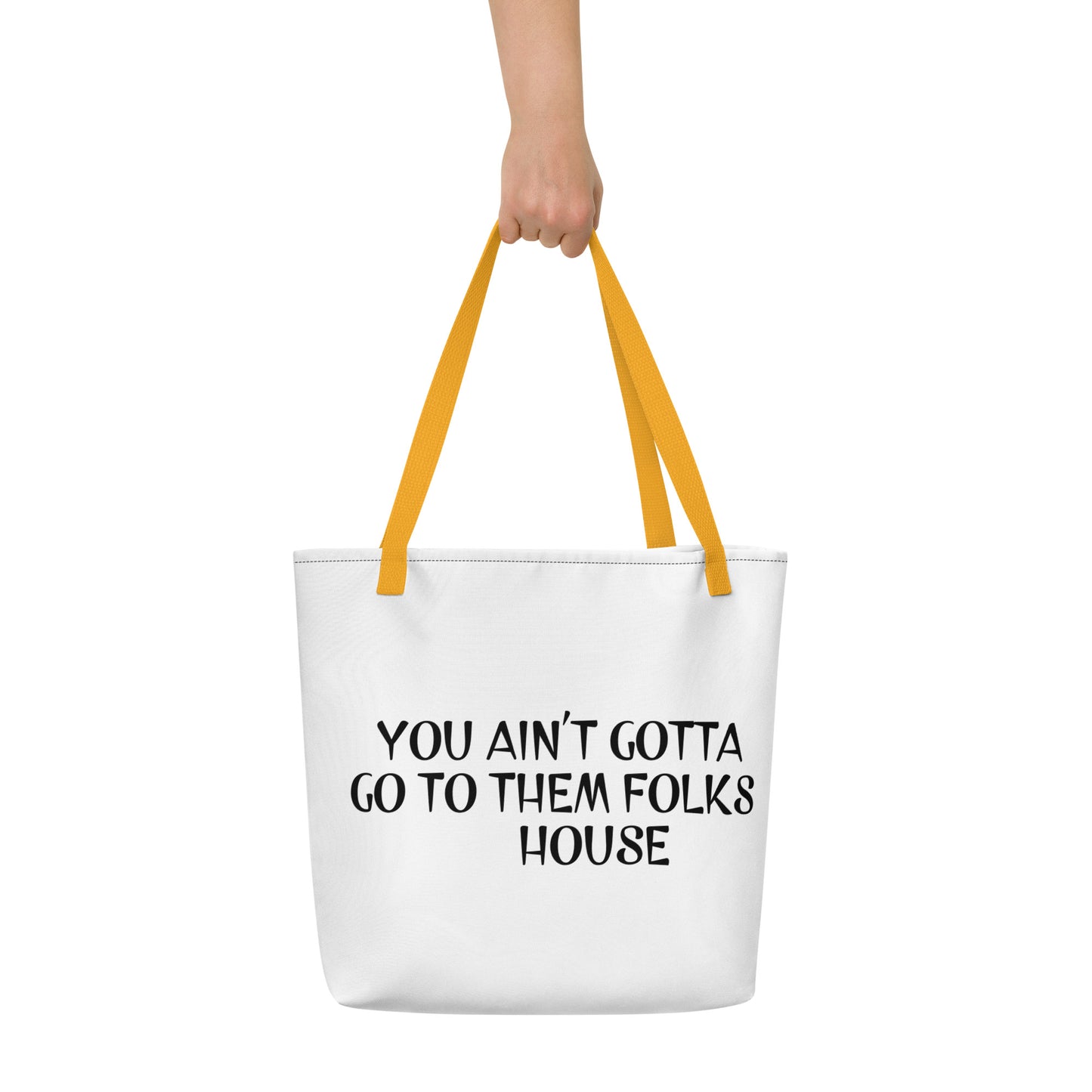 All-Over Print Large Tote Bag