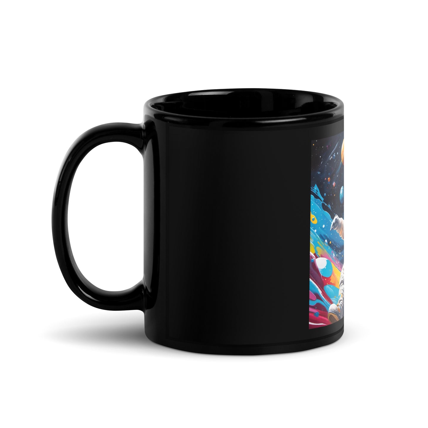 Black Glossy Mug