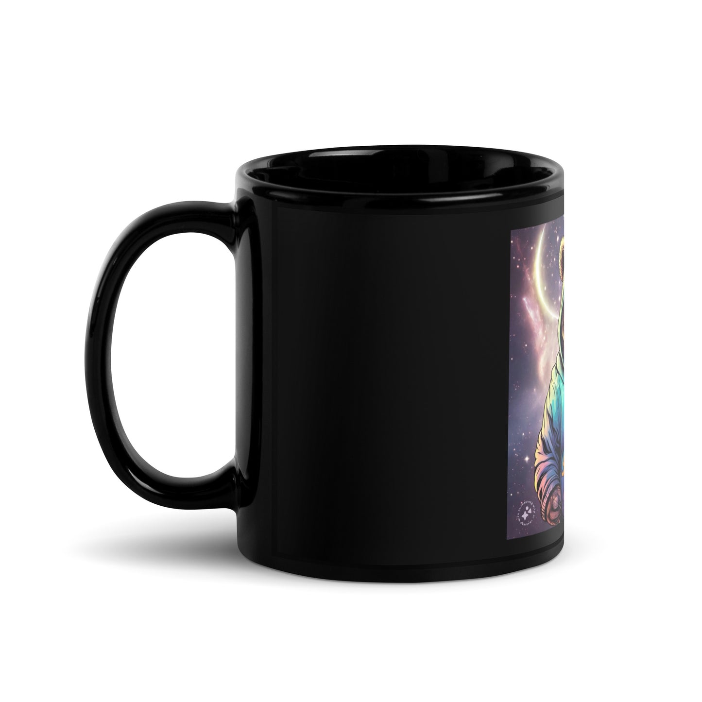 Black Glossy Mug
