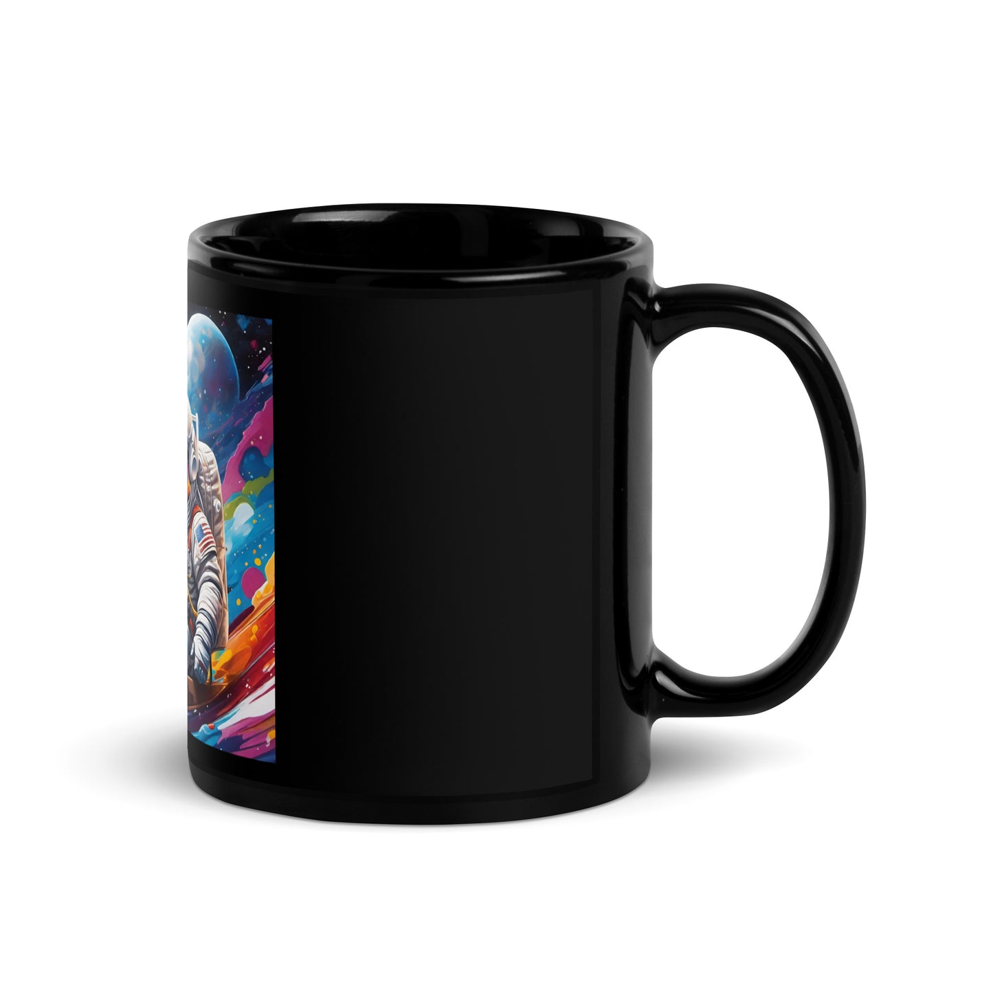 Black Glossy Mug