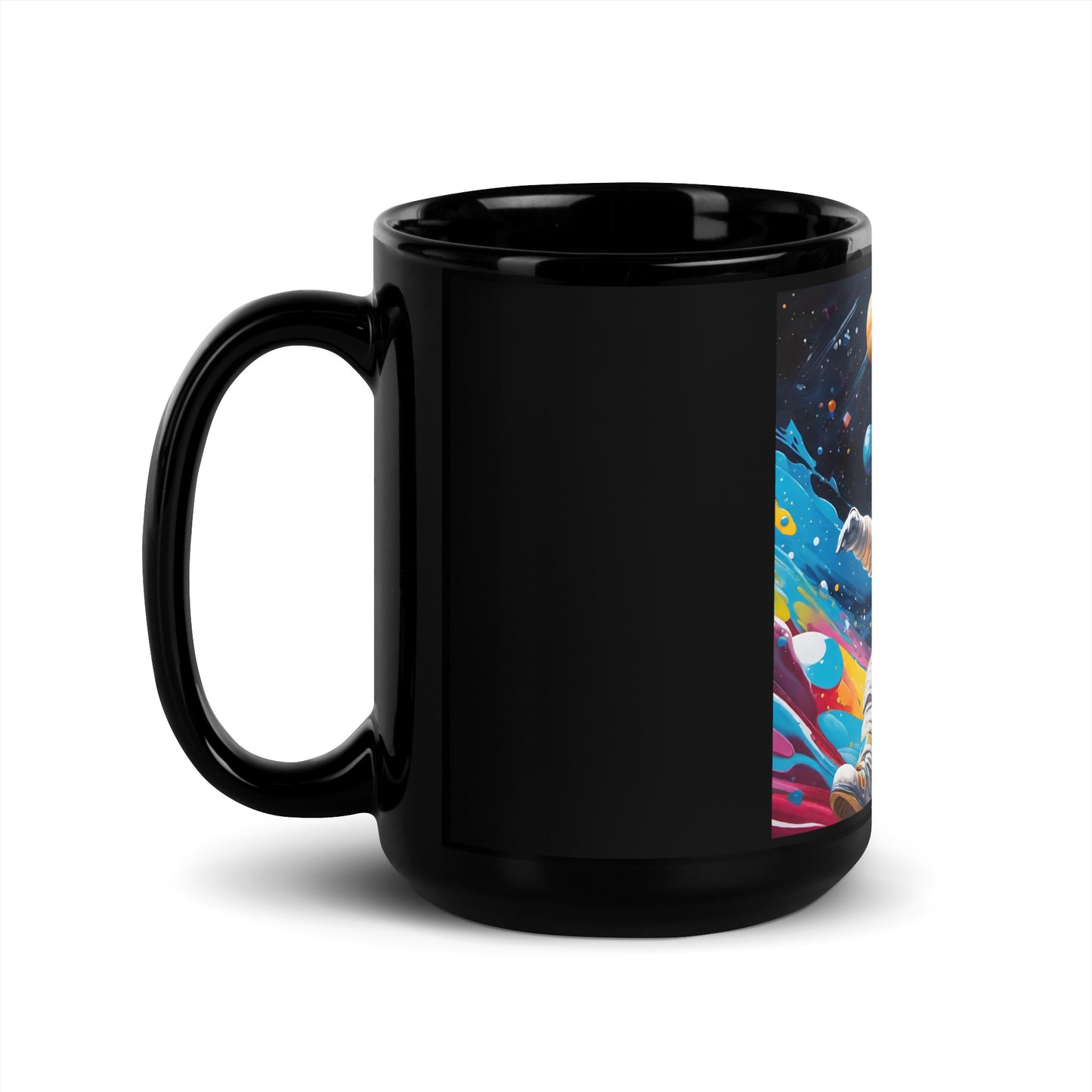 Black Glossy Mug