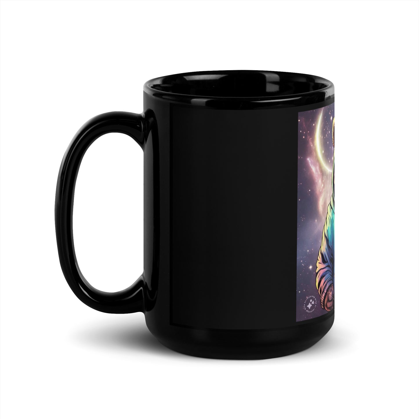 Black Glossy Mug