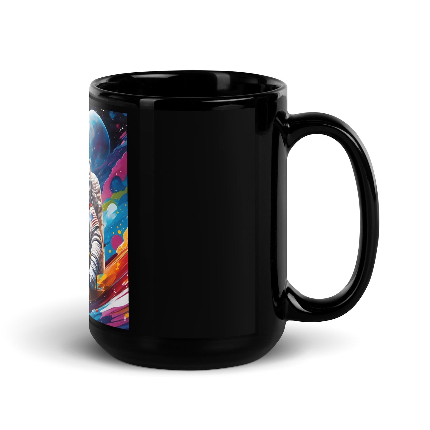 Black Glossy Mug