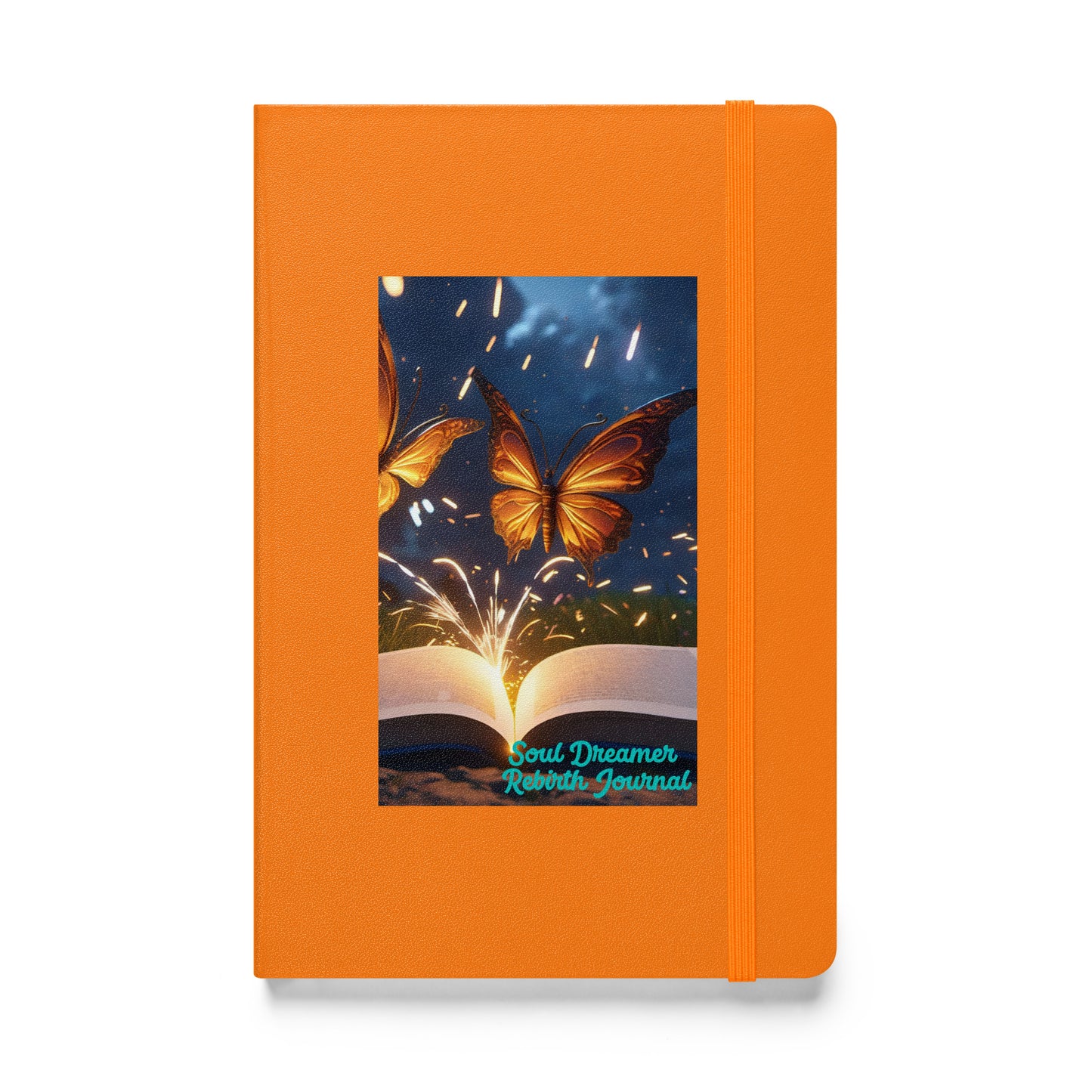 Hardcover bound notebook