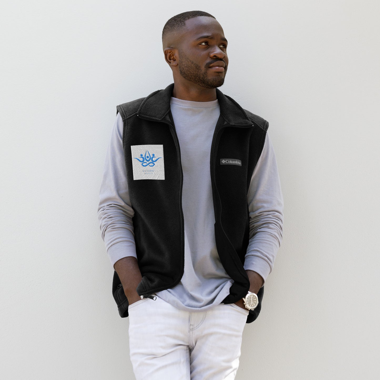 Men’s Columbia fleece vest