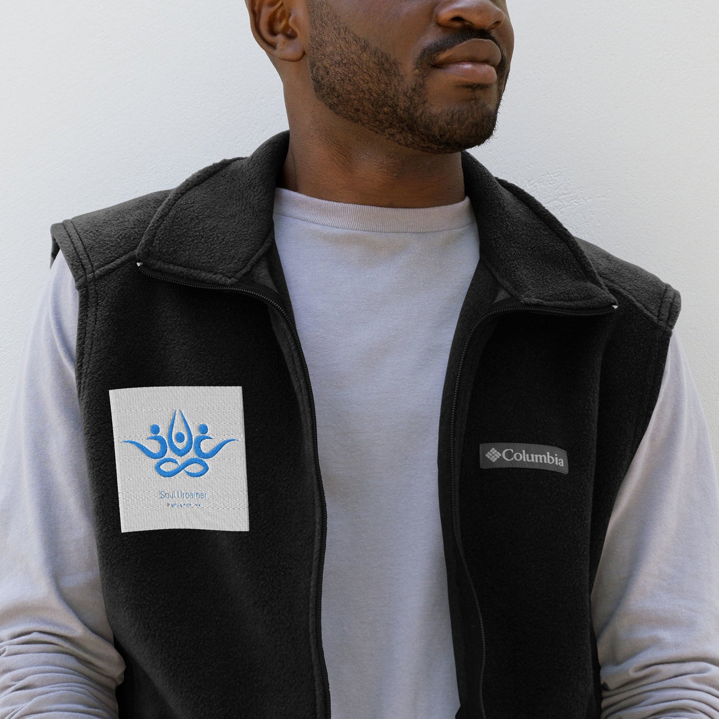 Men’s Columbia fleece vest