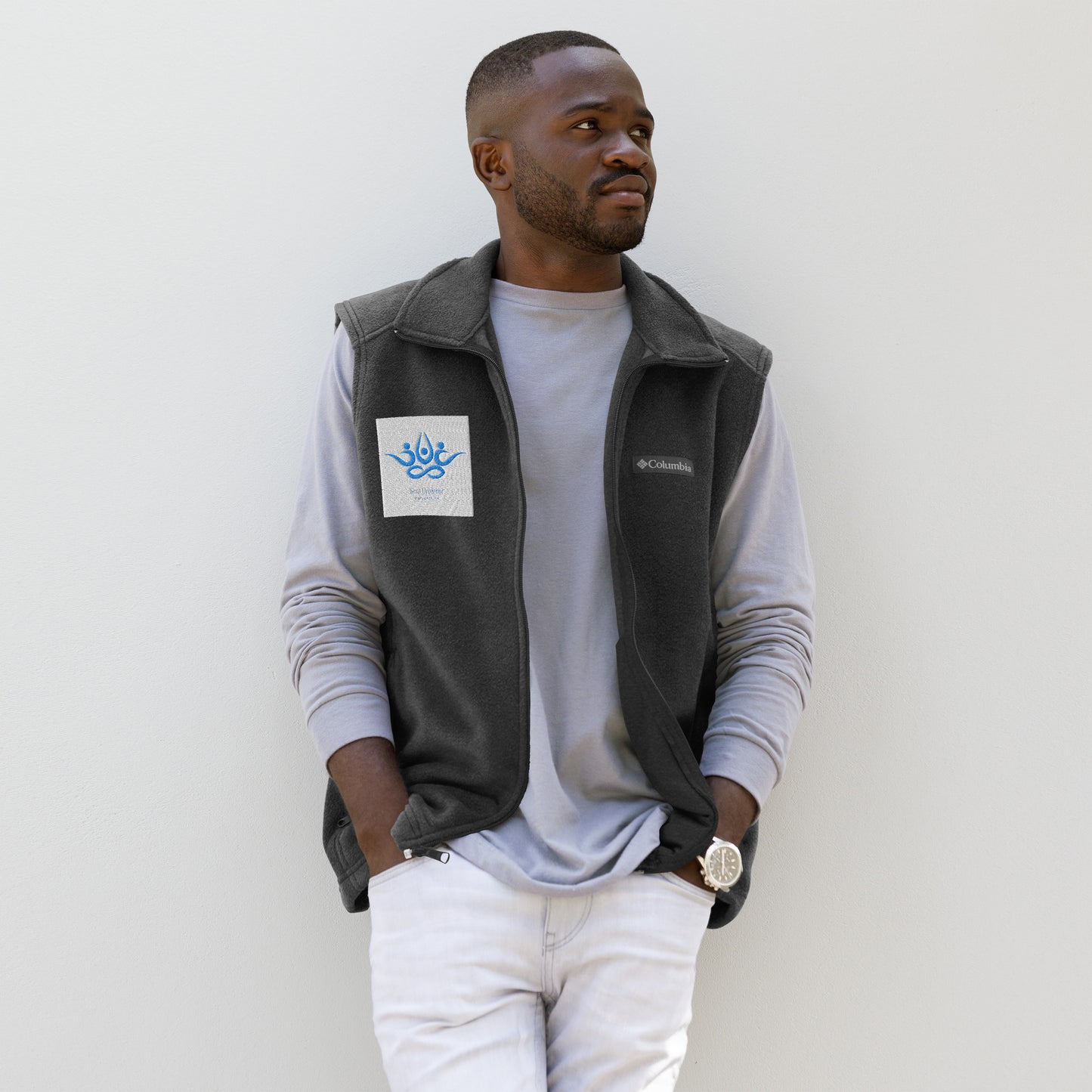 Men’s Columbia fleece vest