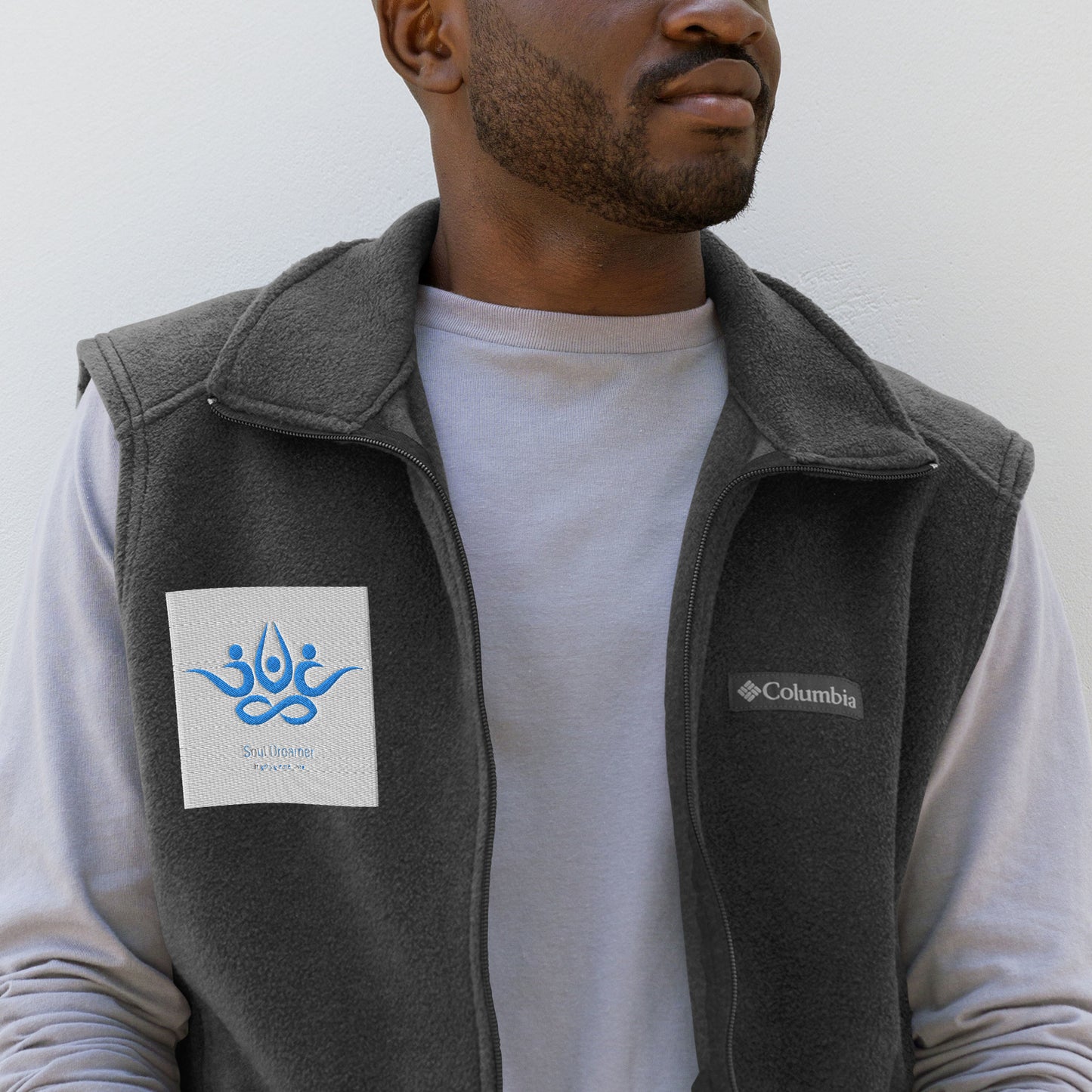 Men’s Columbia fleece vest