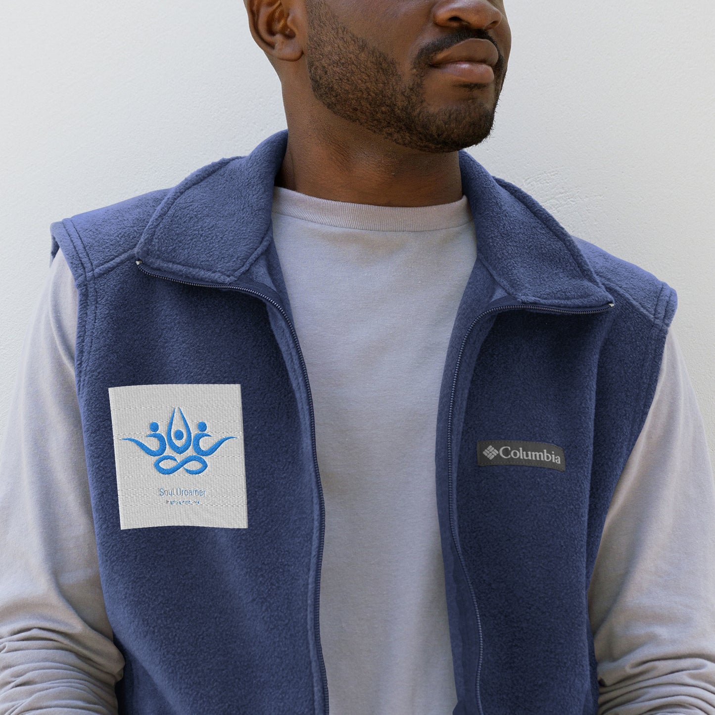 Men’s Columbia fleece vest