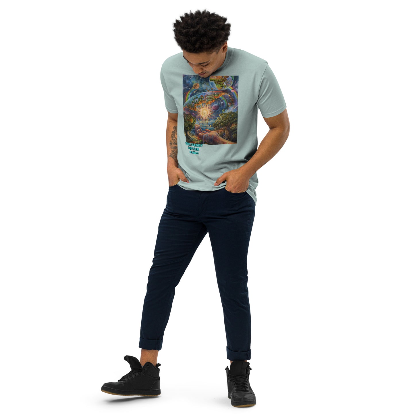 Men’s premium heavyweight tee