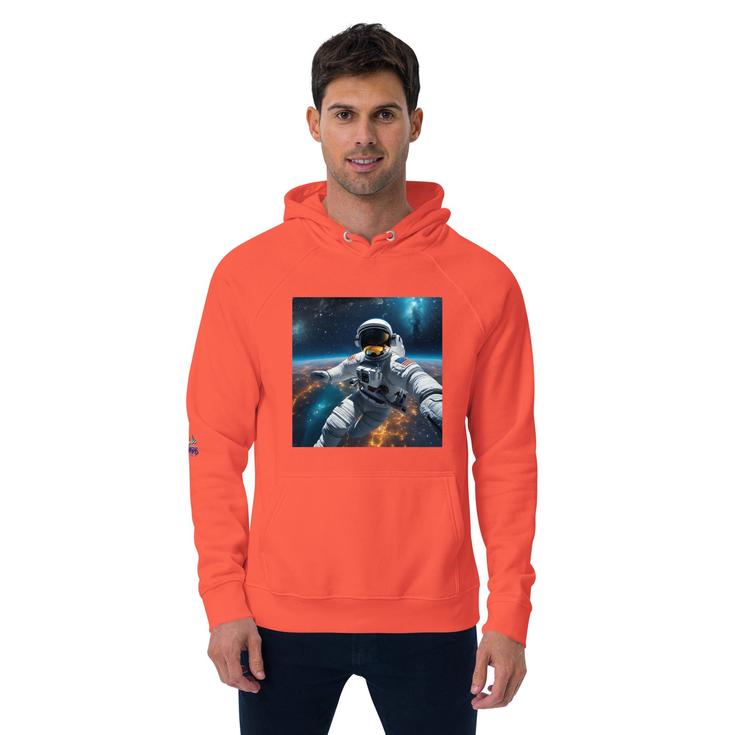 Unisex eco raglan hoodie