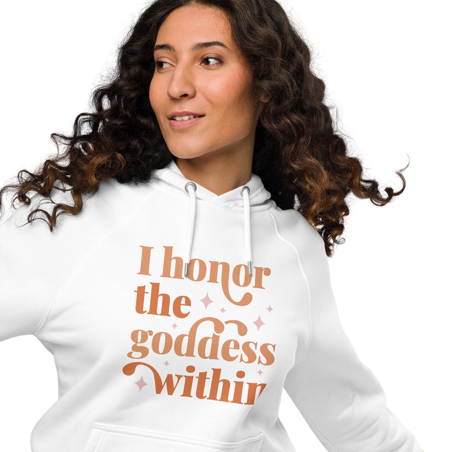 Unisex eco raglan hoodie