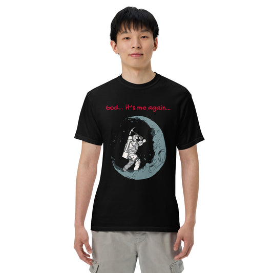 Unisex garment-dyed heavyweight t-shirt