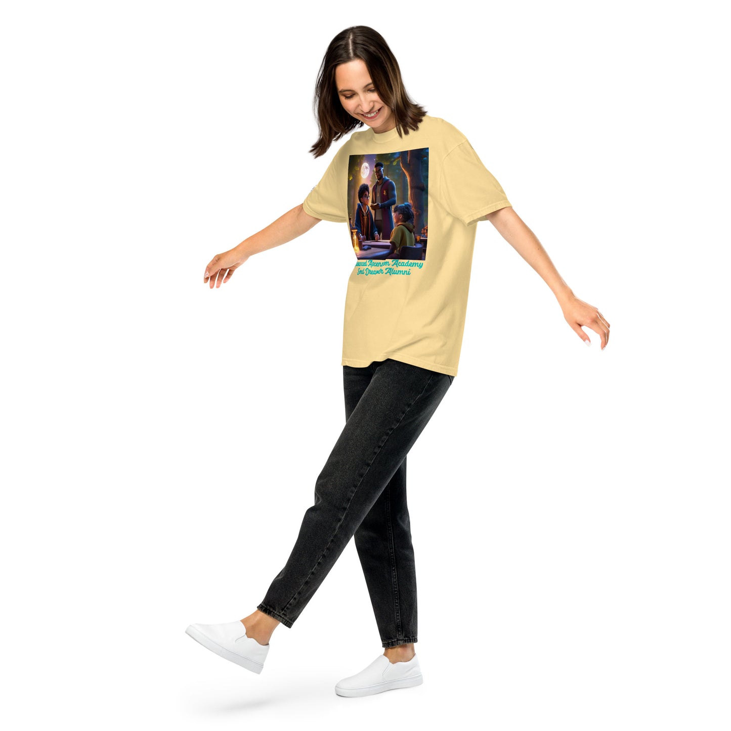 Unisex garment-dyed heavyweight t-shirt