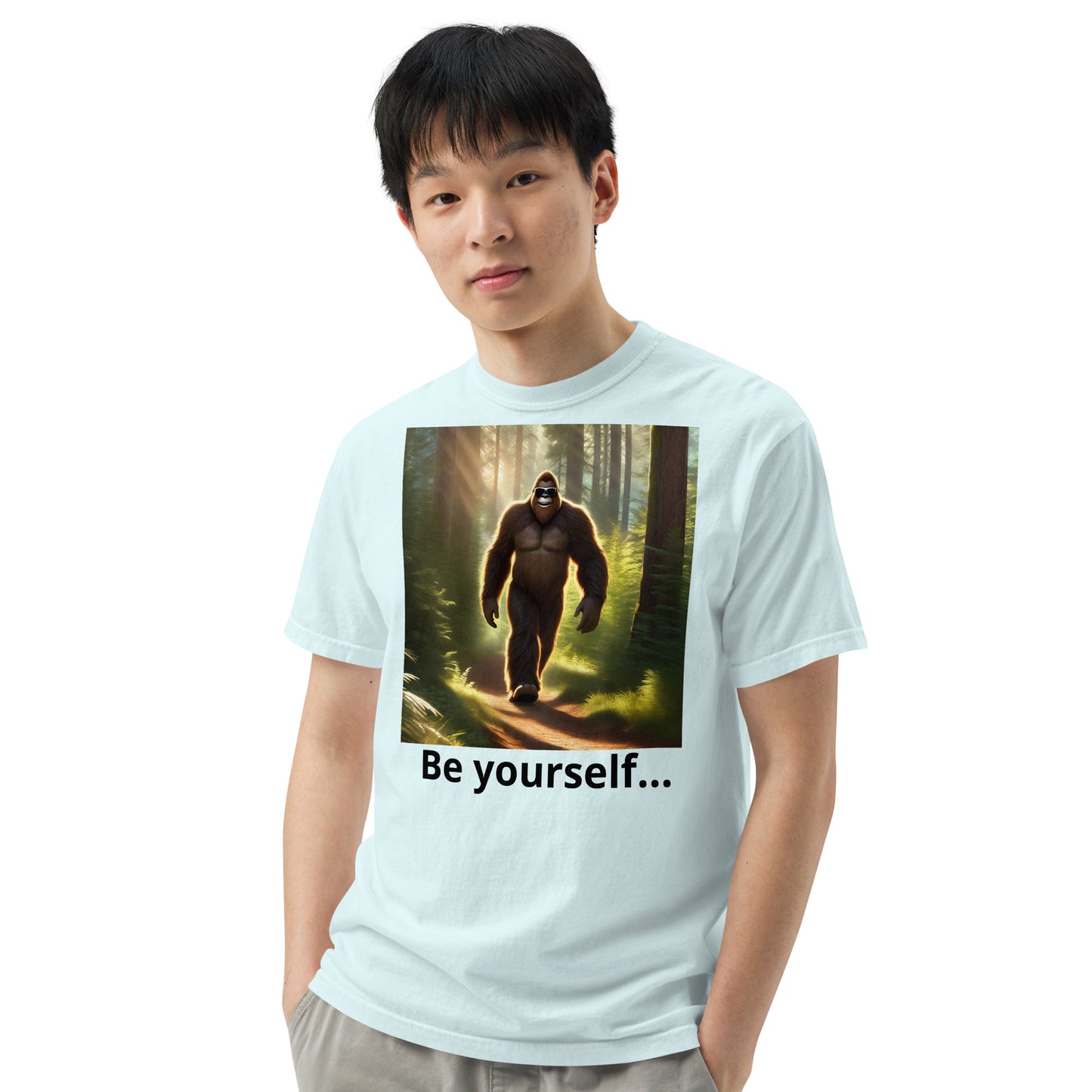 Unisex garment-dyed heavyweight t-shirt