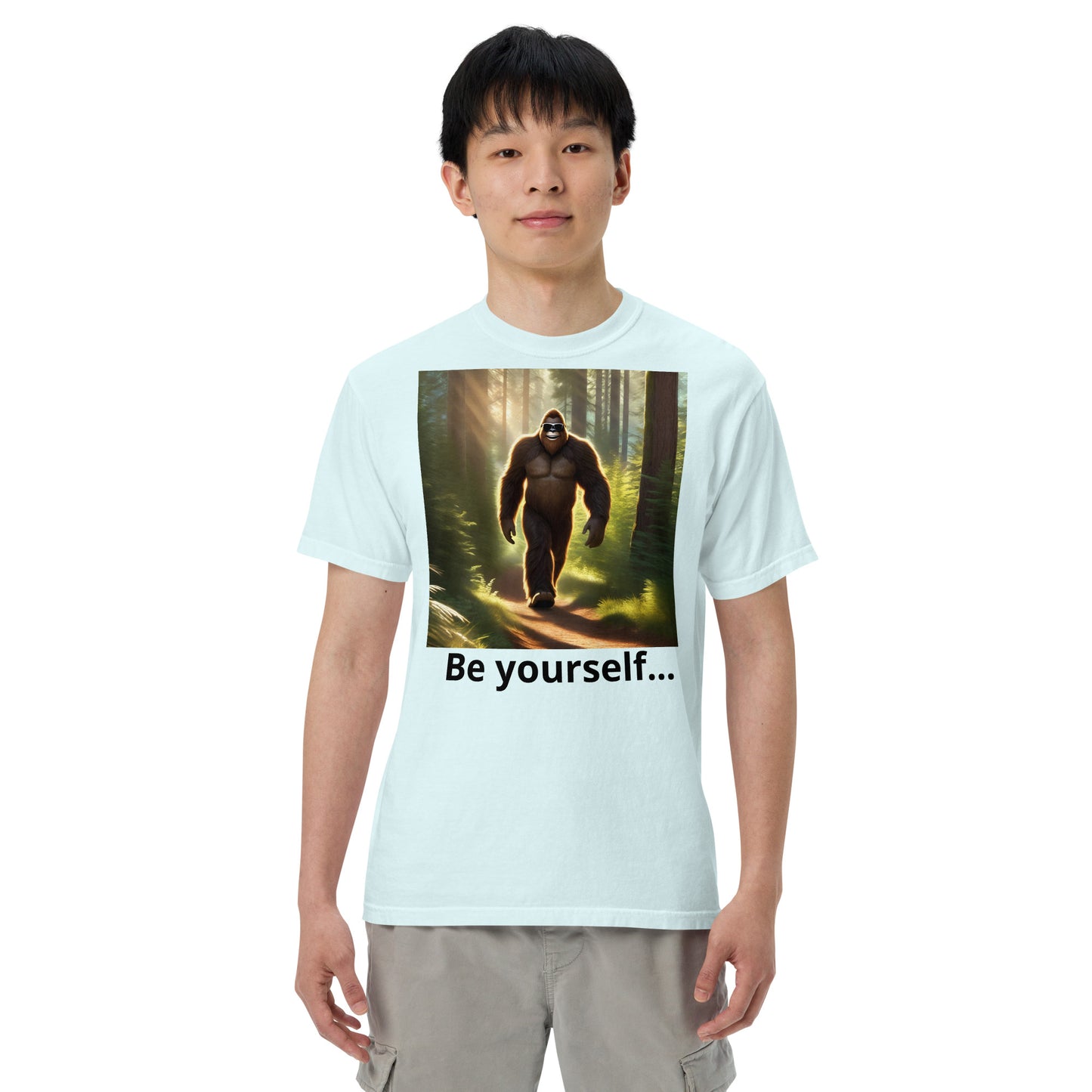 Unisex garment-dyed heavyweight t-shirt