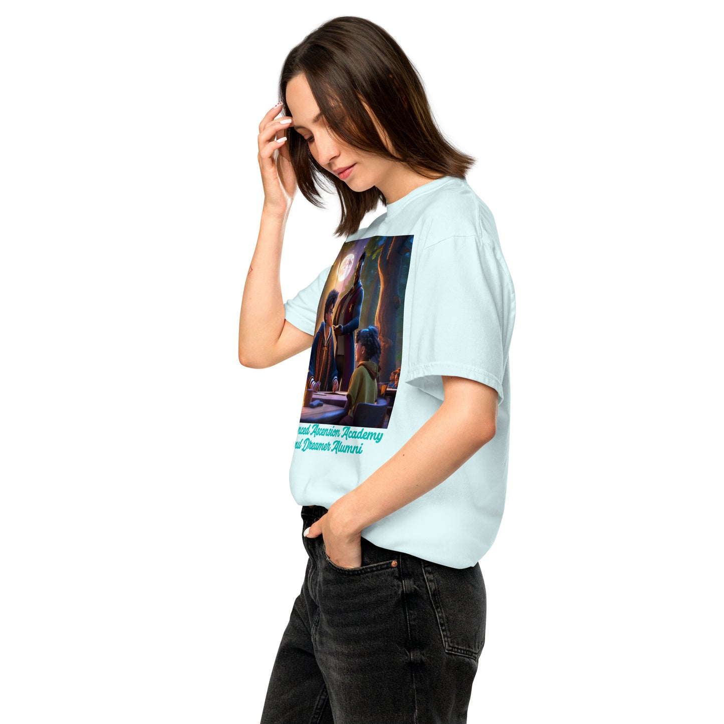 Unisex garment-dyed heavyweight t-shirt