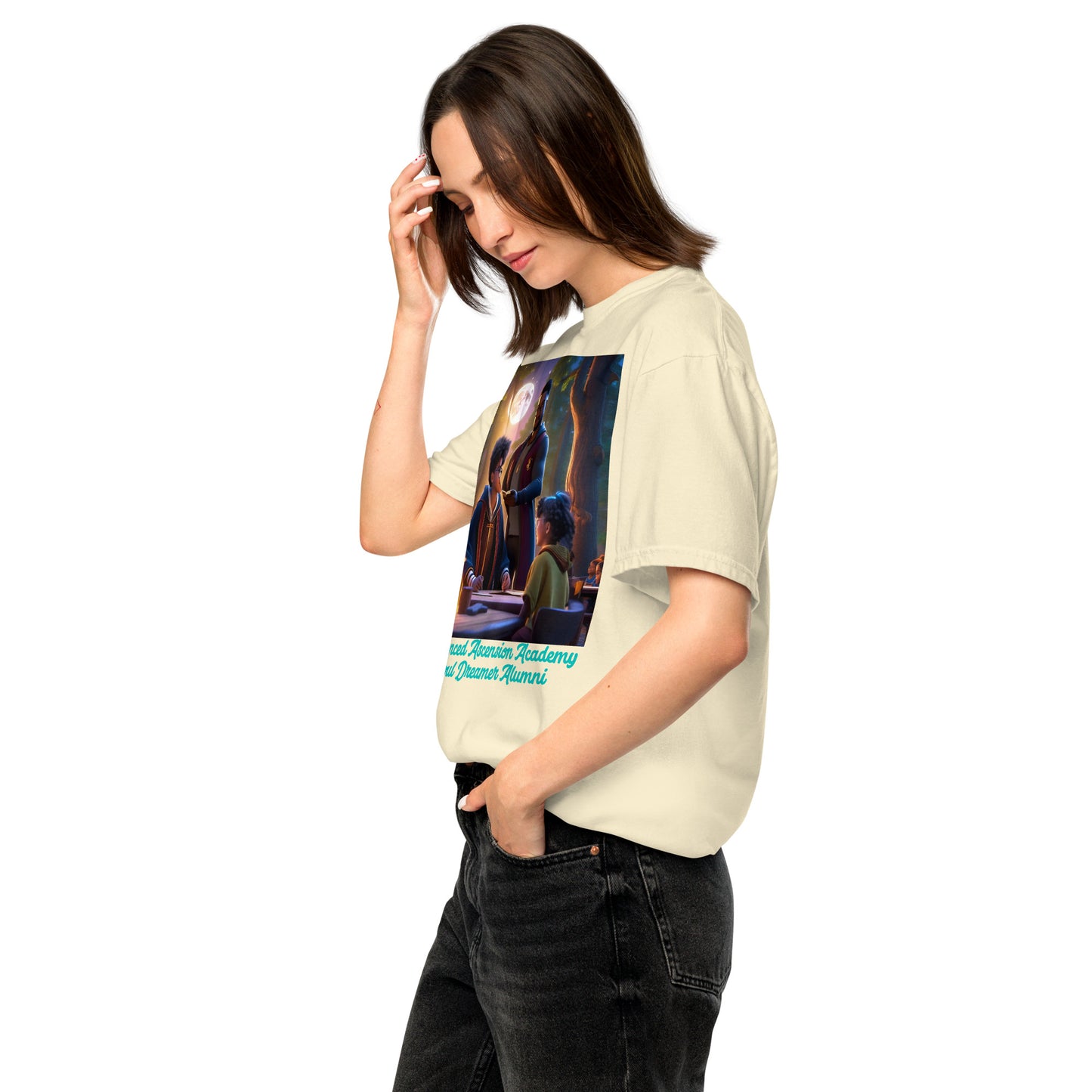 Unisex garment-dyed heavyweight t-shirt