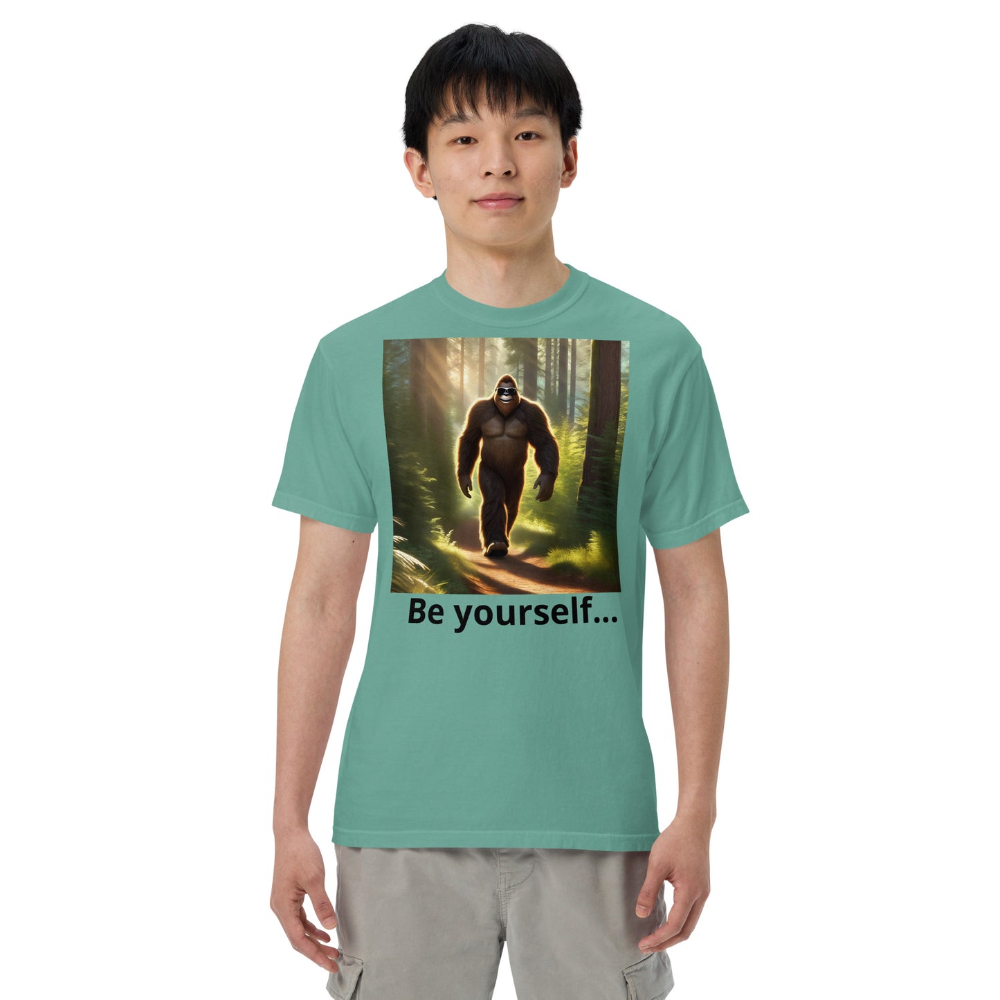 Unisex garment-dyed heavyweight t-shirt