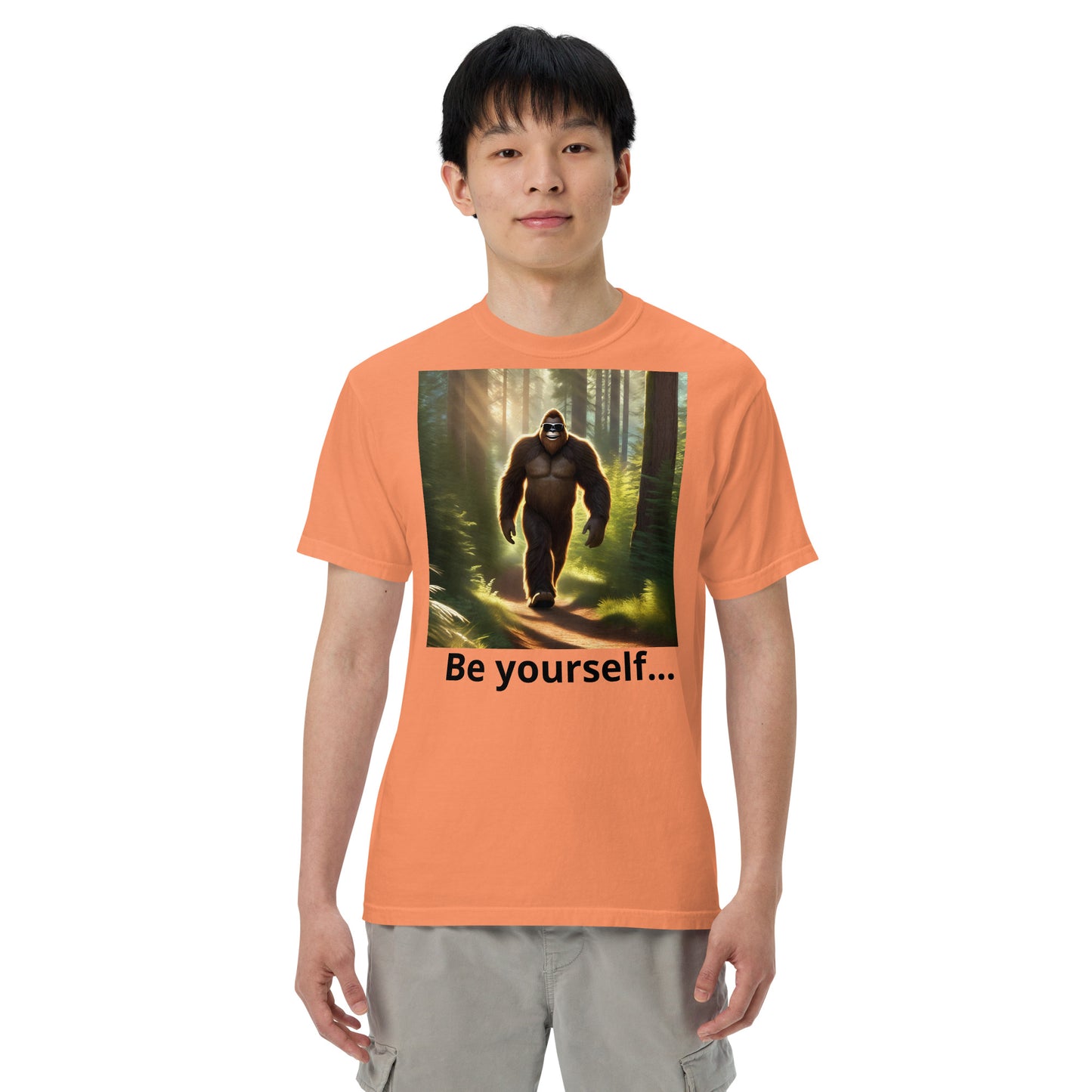 Unisex garment-dyed heavyweight t-shirt