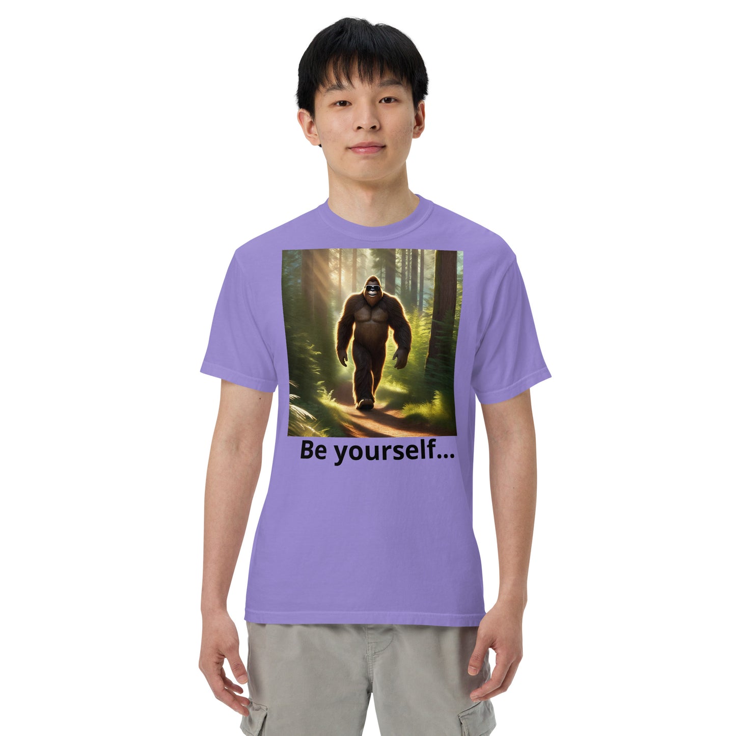 Unisex garment-dyed heavyweight t-shirt