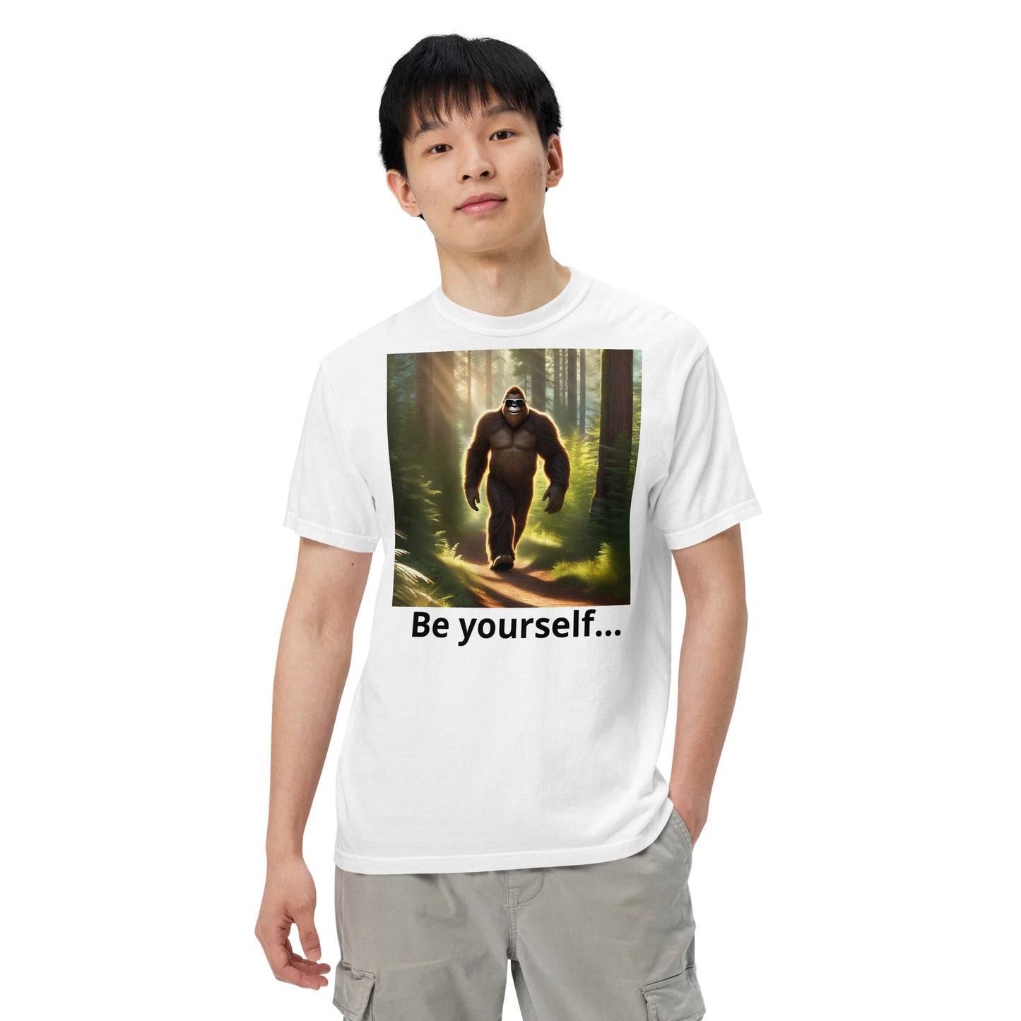 Unisex garment-dyed heavyweight t-shirt