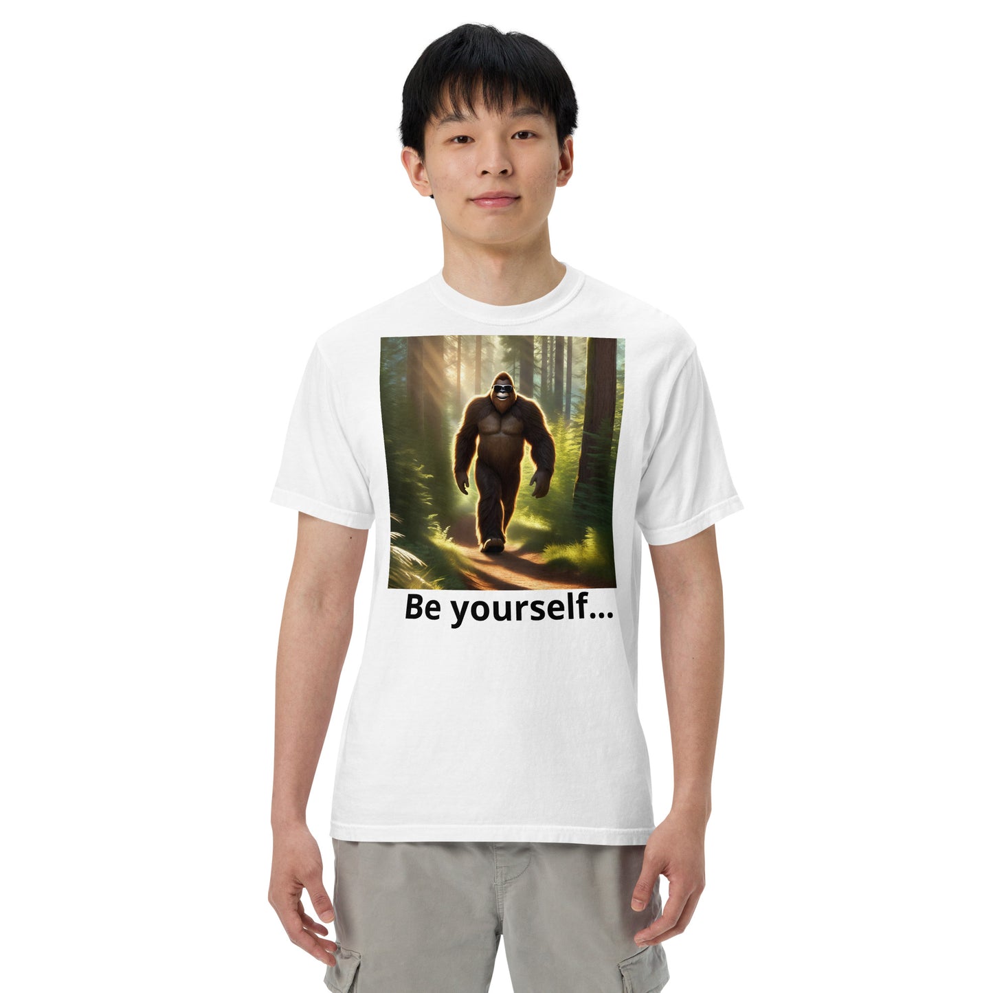 Unisex garment-dyed heavyweight t-shirt