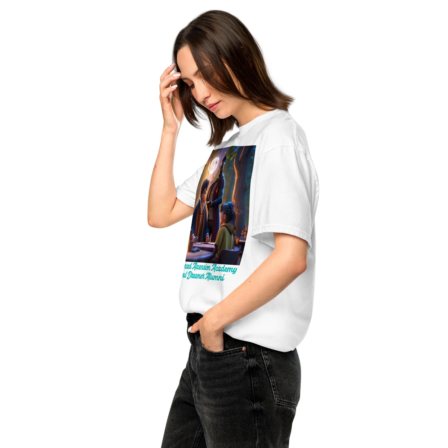 Unisex garment-dyed heavyweight t-shirt