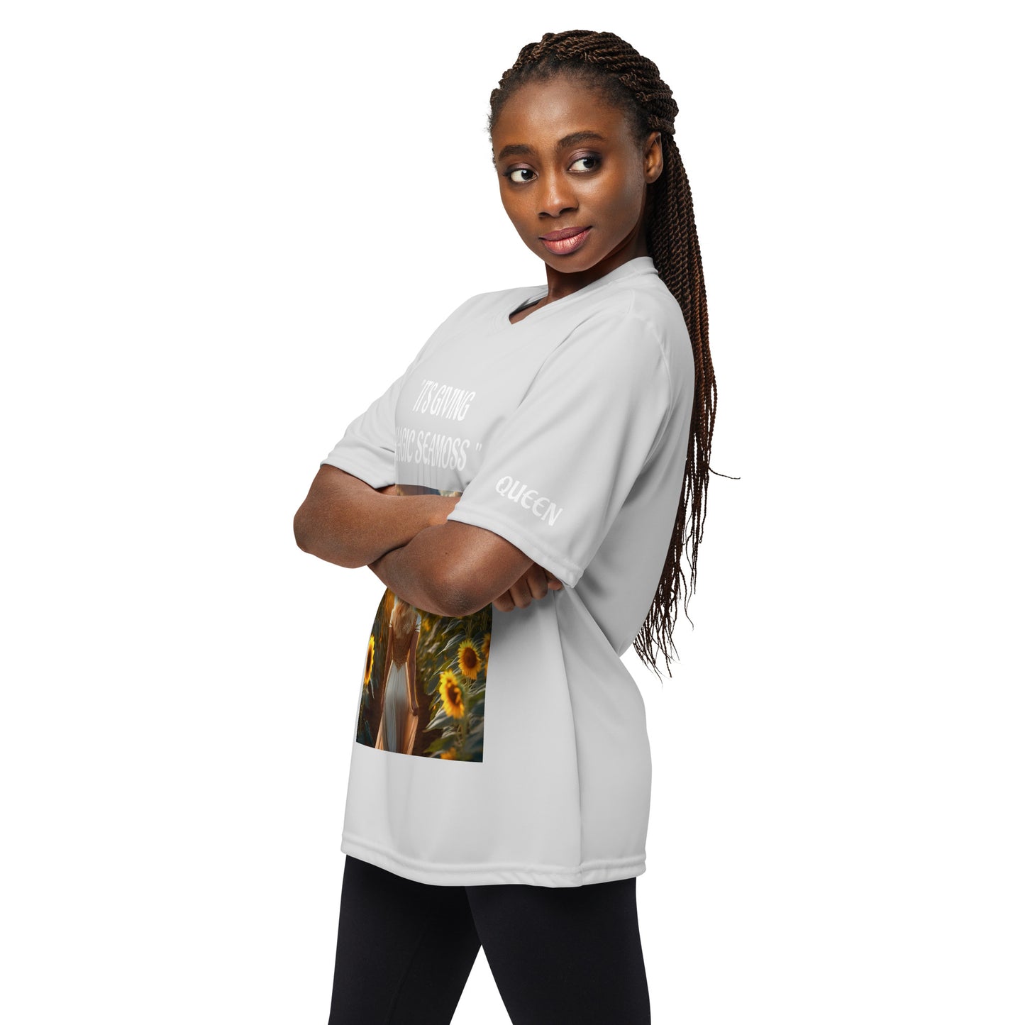 Unisex performance crew neck t-shirt