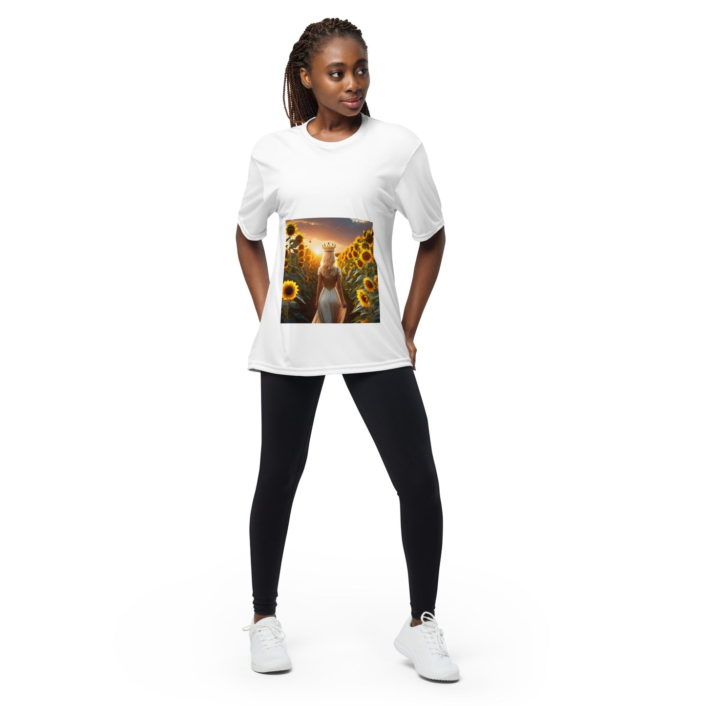 Unisex performance crew neck t-shirt