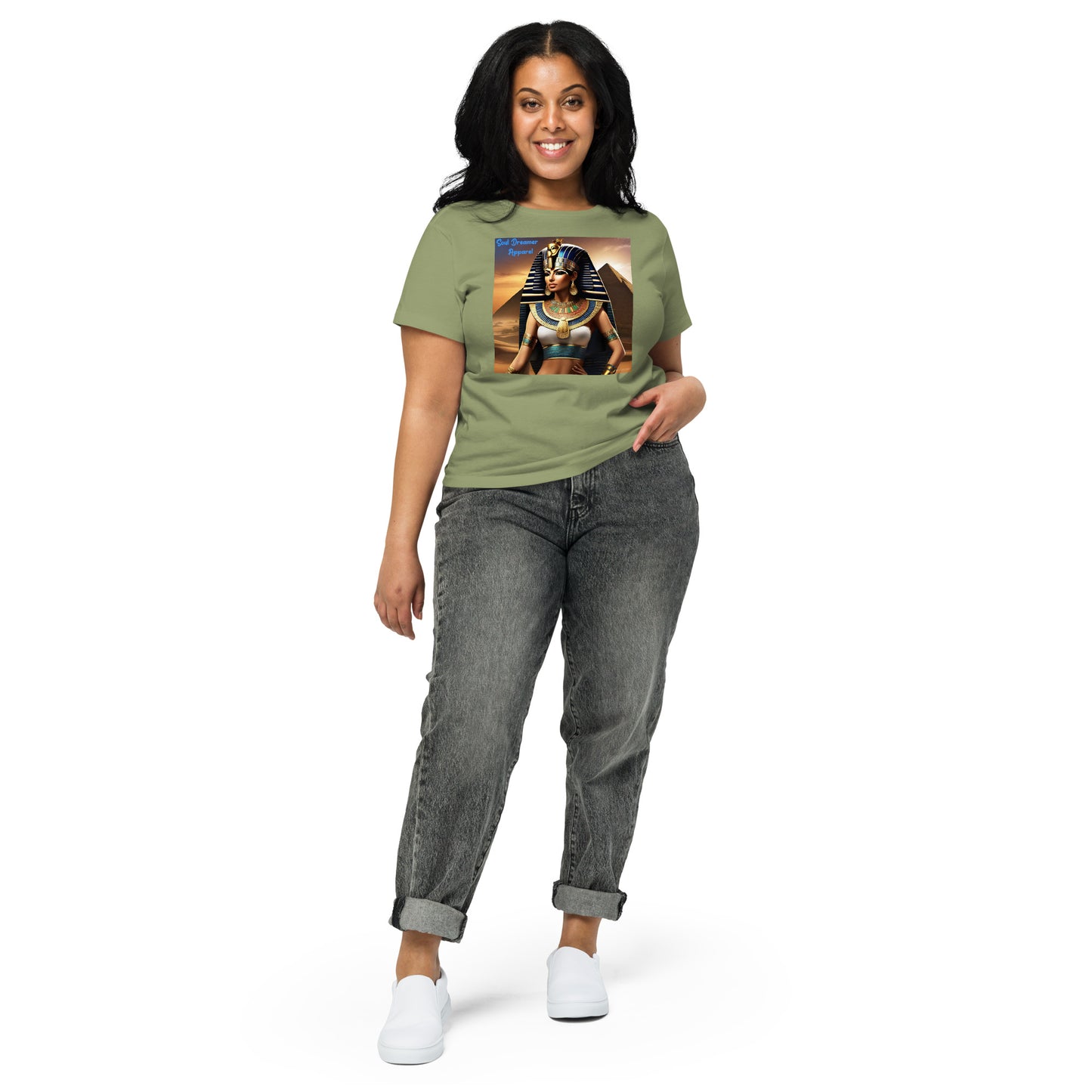 Women’s high-waisted t-shirt