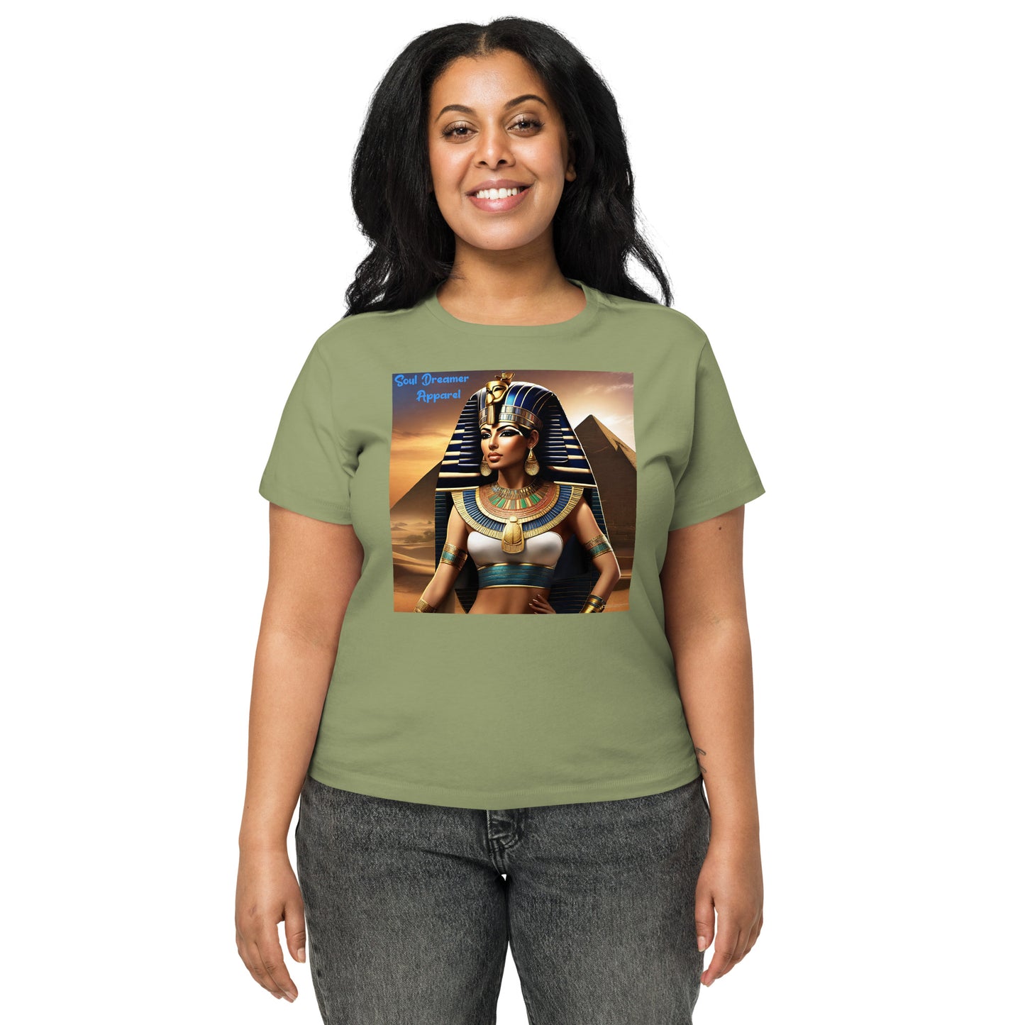 Women’s high-waisted t-shirt