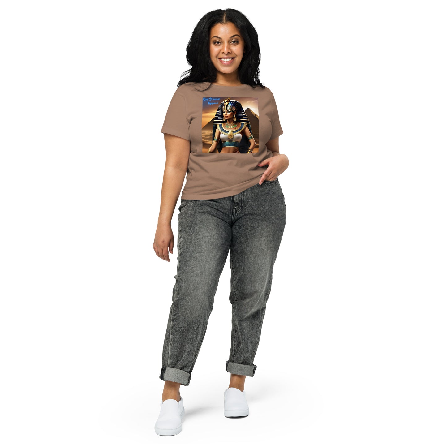 Women’s high-waisted t-shirt