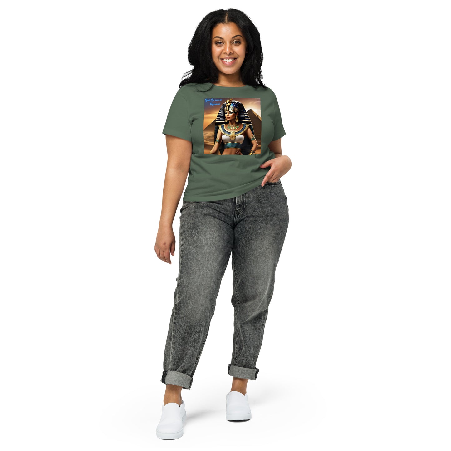 Women’s high-waisted t-shirt