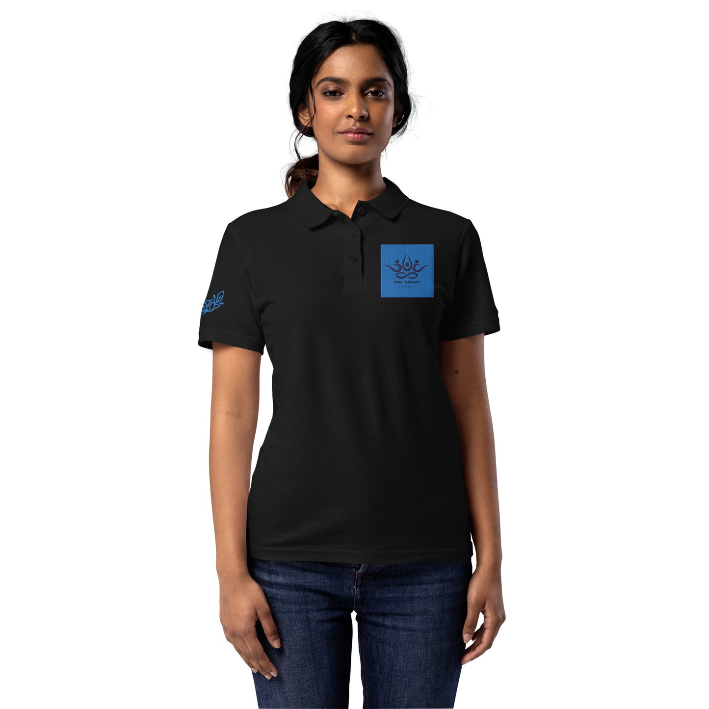 Women’s pique polo shirt