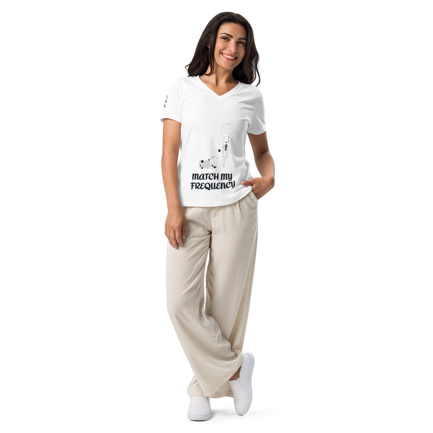 Women’s relaxed v-neck t-shirt